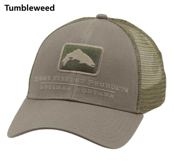 Simms Trout Icon Trucker Hat Tubmleweed Simms Trout Icon Trucker Hat Tubmleweed